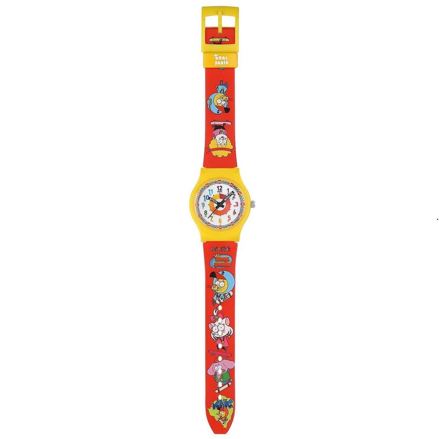 Miniflak Kral Şakir KS7517 Time Teacher Kids Watch Miniflak Kral Şakir KS7517 Time Teacher Kids Watch